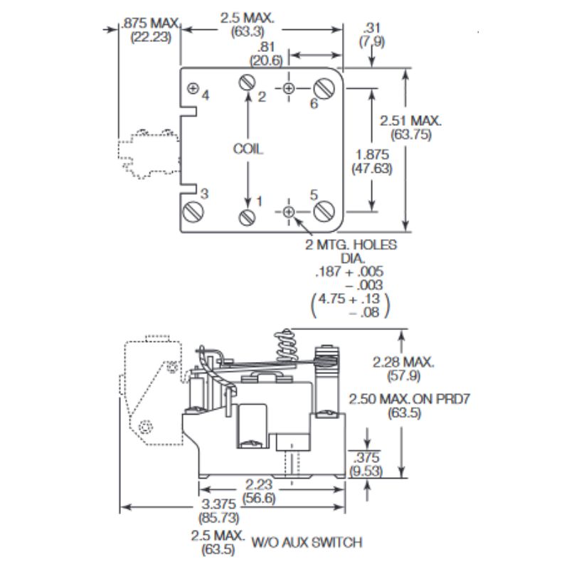 RELAY DC 24V 6109